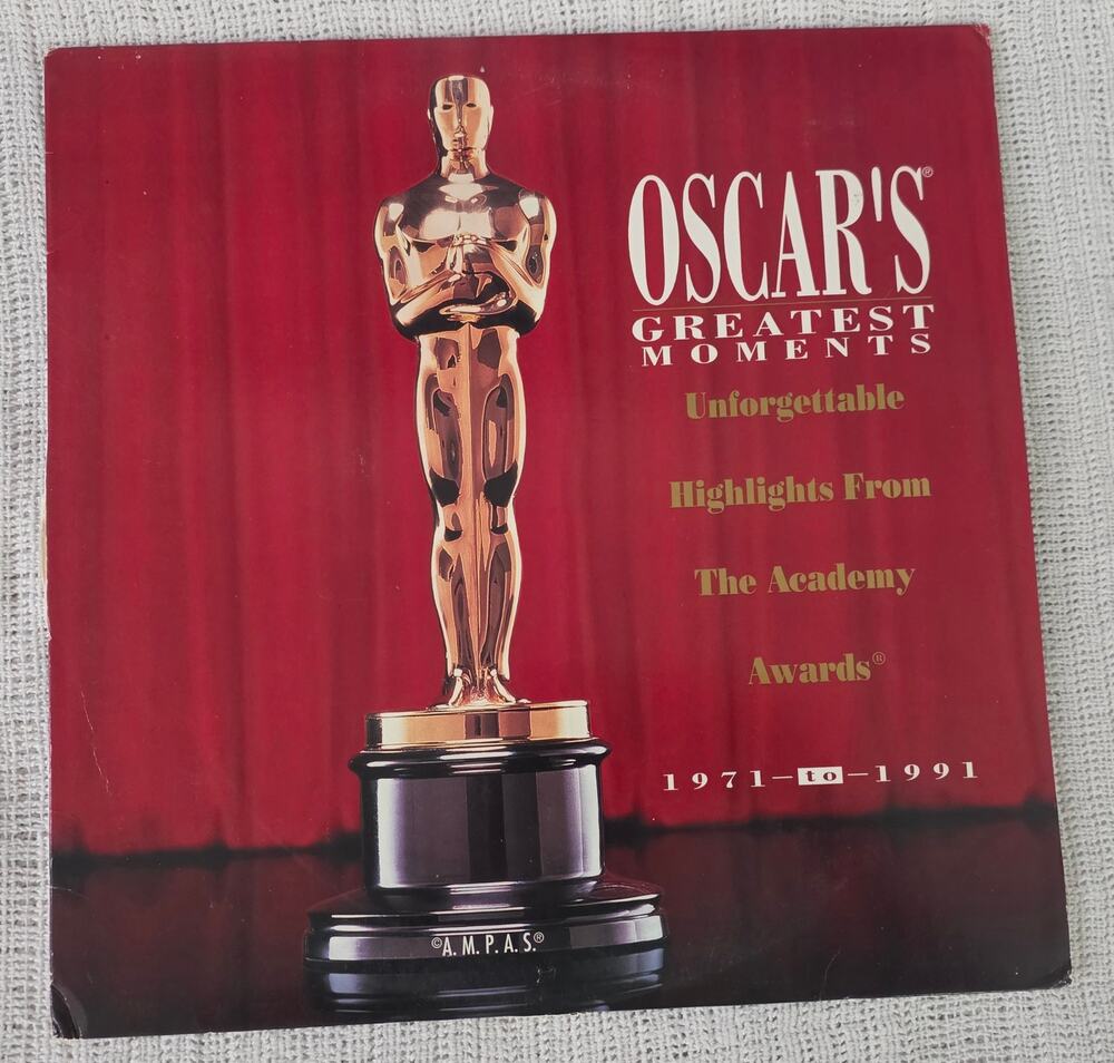 Oscar’s Greatest Moments LaserDisc 1992 Academy Awards Highlights 1971 to 1991